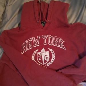 Target cropped sweatshirt